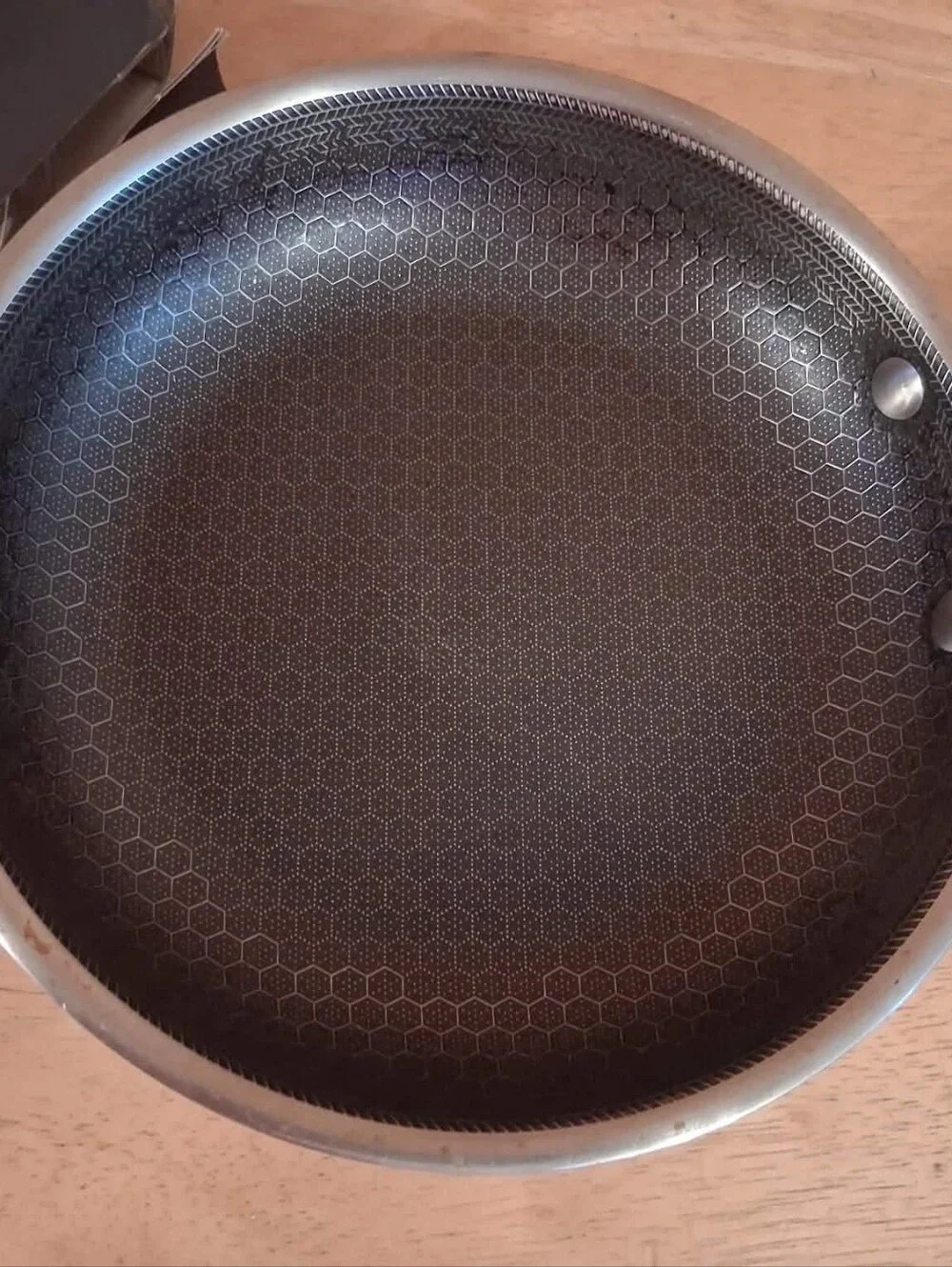 HexClad 8” Hybrid Nonstick Frying Pan Stainless Steel Cookware With Lid